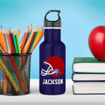 Aangepaste Kinderen voor football Waterfles<br><div class="desc">Speciaal ontwerp voor uw kleine atleten en sportfans.</div>