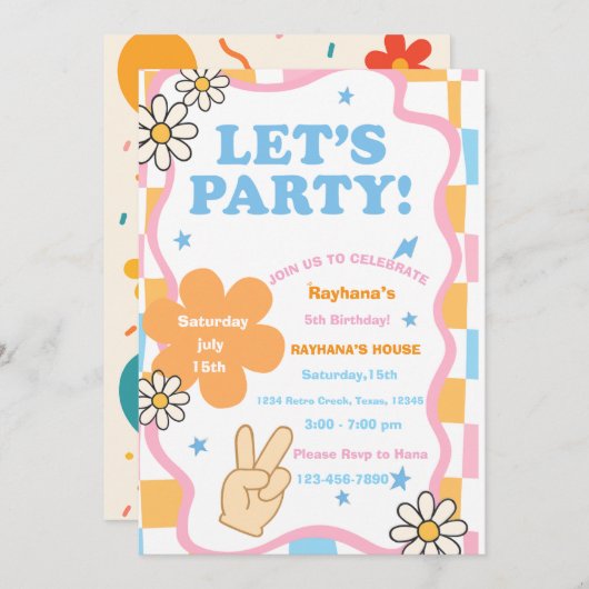 Aangepaste kinderfeest uitnodigingen – Maak het un