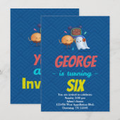 Aangepaste kindergeesten-monsters Cartoonesque uit Kaart (Voorkant / Achterkant)