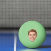 Aangepaste kindergezicht grappige feest gepersonal pingpongbal (Net)