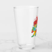 Aangepaste kindernaam Mama Beer Autism Awareness M Glas (Rechts)