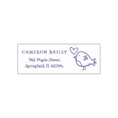 Aangepaste kindernaam & retouradres met de hand ge zelfinktende stempel (Design)