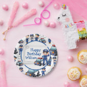Aangepaste kinderpolitieagenten  papieren bordje (Feest)