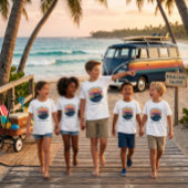 Aangepaste kinderreis t-shirt