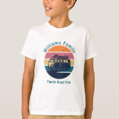 Aangepaste kinderreis t-shirt (Voorkant)
