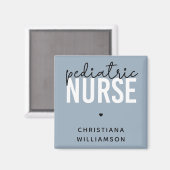 Aangepaste kinderverpleegkunde verpleegkunde verpl magneet (Voorkant / Achterkant)