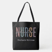 Aangepaste kinderverpleegkundige | Peds Nurse Gift Tote Bag (Voorkant)