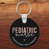 Aangepaste kinderverpleegkundige PEDS verpleegkund Sleutelhanger (Voorkant)