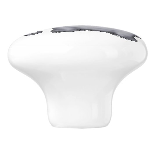 Aangepaste kinderverzorging keramische knop (Zijkant)