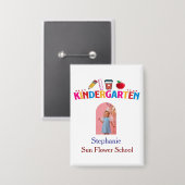 aangepaste Kindy Afstuderen Bedge foto Button (Voorkant / Achterkant)