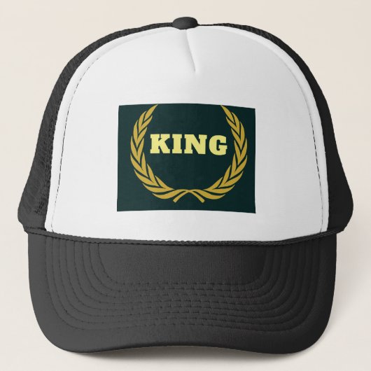 Aangepaste KING Afbeelding en tekst Alfa Slab One  Trucker Pet