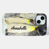 Aangepaste King Penguins-telefoondraagtas Case-Mate iPhone Case (Achterkant (horizontaal))