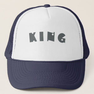Aangepaste King tekst naam Petten Petten Cool Truc