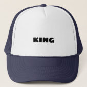 Aangepaste King tekst naam Petten Petten Cool Truc (Voorkant)