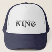 Aangepaste King tekst naam Petten Petten Cool Truc (Voorkant)