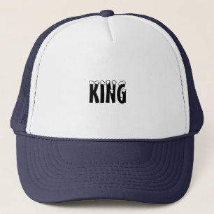 Aangepaste King tekst naam Petten Petten Cool Truc