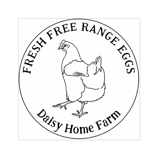 aangepaste kippeneieren worden met de hand getrokk rubberstempel (Afrduk)