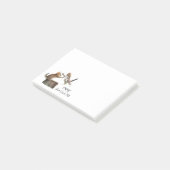 Aangepaste Kitten Post-it-notities Post-it® Notes (Schuin)