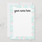 Aangepaste Kittens-notiecards Bedankkaart (Voorkant)