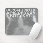 Aangepaste Kitty Kat Muismat (Met muis)