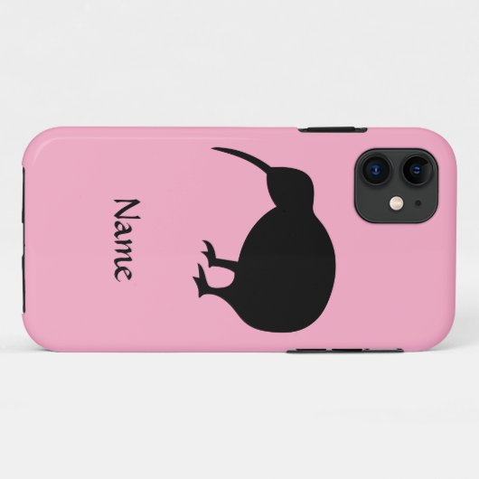 Aangepaste Kiwi i iPhone Case (Achterkant (horizontaal))