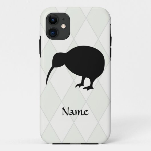 Aangepaste Kiwi i iPhone Case (Achterkant)