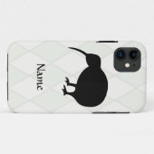Aangepaste Kiwi i iPhone Case (Achterkant (horizontaal))