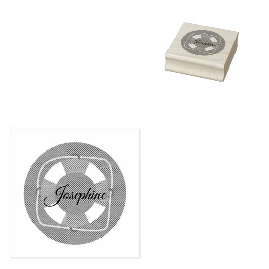 Aangepaste klaaggroep voor eigen naam rubberstempel (Gestempeld)