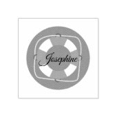 Aangepaste klaaggroep voor eigen naam rubberstempel (Afrduk)