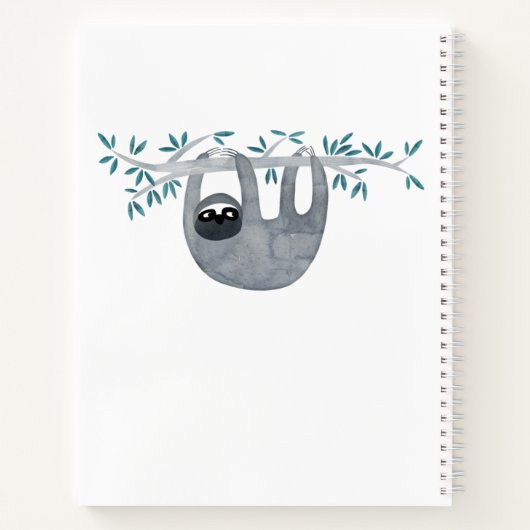 Aangepaste klare sleuf notitieboek (Achterkant)