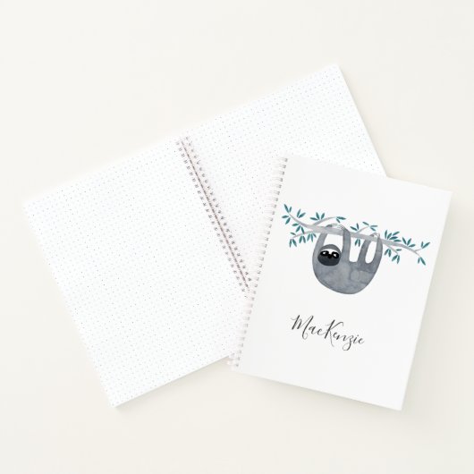 Aangepaste klare sleuf notitieboek (Binnen)