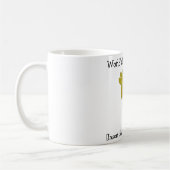 Aangepaste klare Vrouw blauw-ogen Koffiemok (Links)