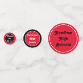 Aangepaste klas reünie tafel confetti! confetti (Voorkanten)