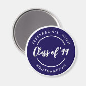 Aangepaste klas van afgestudeerden van de school h magneet (Voorkant / Achterkant)