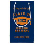 Aangepaste klas van het schooldiploma van 2023 klein cadeauzakje (Voorkant)