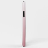 Aangepaste Klasse Foto's Ombre Stof Roze Roze Case-Mate iPhone Case (Achterkant/rechts)