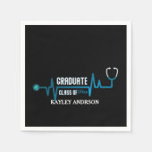 Aangepaste klasse van 2025 toekomstige arts servet (Voorkant)