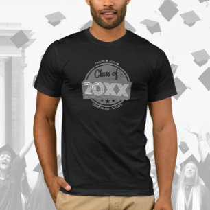 Aangepaste klasse van  Afstuderen naam T-shirt
