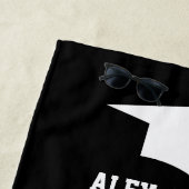 Aangepaste klasse van badhanddoeken voor afstudere strandlaken (In situ)