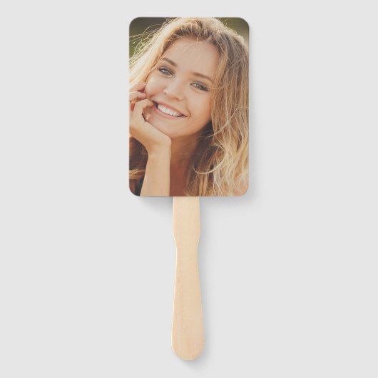 Aangepaste klasse van de gouden zwarte Afstuderen  Handwaaier (Achterkant)