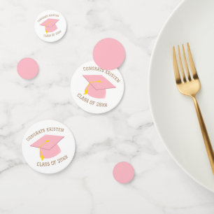 Aangepaste klasse van de roze 20xx-afdichting confetti