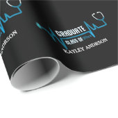 Aangepaste klasse van de toekomstige verpleegkundi cadeaupapier (Rol Hoek)