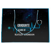 Aangepaste klasse van de toekomstige verpleegkundi groot cadeauzakje (Voorkant)