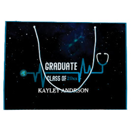 Aangepaste klasse van de toekomstige verpleegkundi groot cadeauzakje