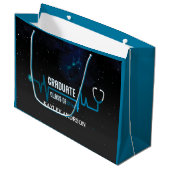 Aangepaste klasse van de toekomstige verpleegkundi groot cadeauzakje (Voorkant Gekanteld)