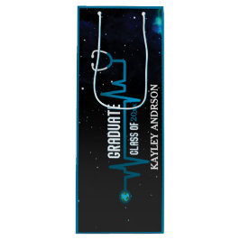 Aangepaste klasse van de toekomstige verpleegkundi wijn cadeautas