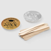 Aangepaste klasse van foto van afgestudeerden in d handwaaier (Niet-gemonteerd)