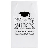 Aangepaste klasse van geschenk voor eindexamenfees klein cadeauzakje (Achterkant)