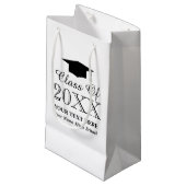 Aangepaste klasse van geschenk voor eindexamenfees klein cadeauzakje (Voorkant Gekanteld)