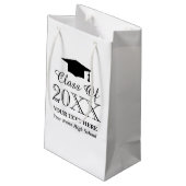 Aangepaste klasse van geschenk voor eindexamenfees klein cadeauzakje (Achterkant Gekanteld)